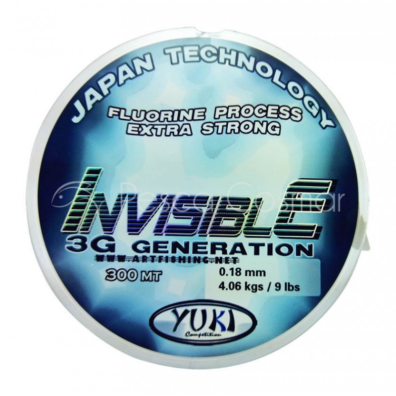Hilo fluorocarbono YUKI INVISIBLE 3G