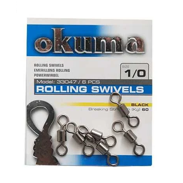 OKUMA ROLLING SWIVELS